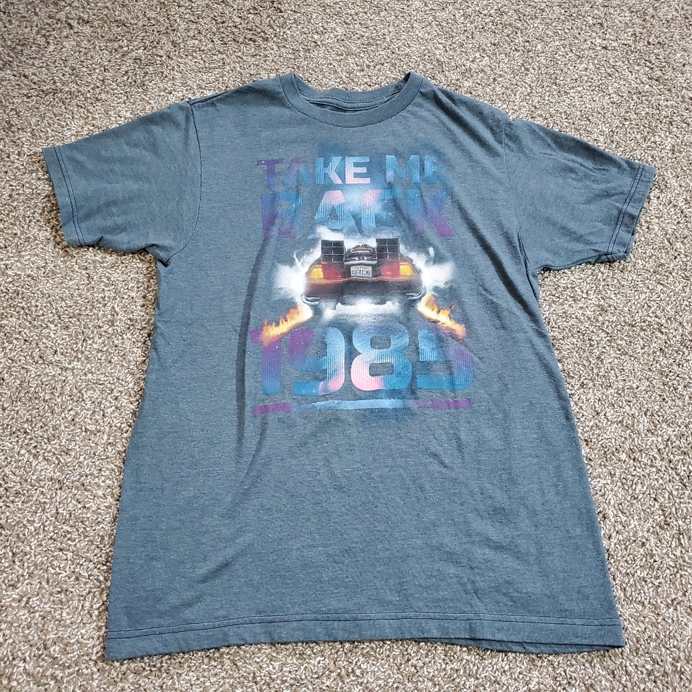 Back to the Future tee.